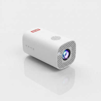 RUSMR New S40 ultra mini intelligent projector: 720P gaming projector, Android 11, WiFi, 8GB and classic Ps1 console support