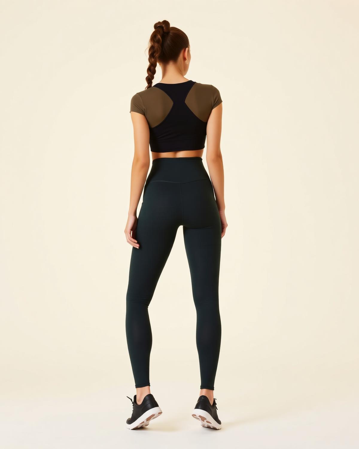 Back view sculpting effect