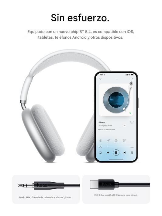 Auriculares Bluetooth 5.4